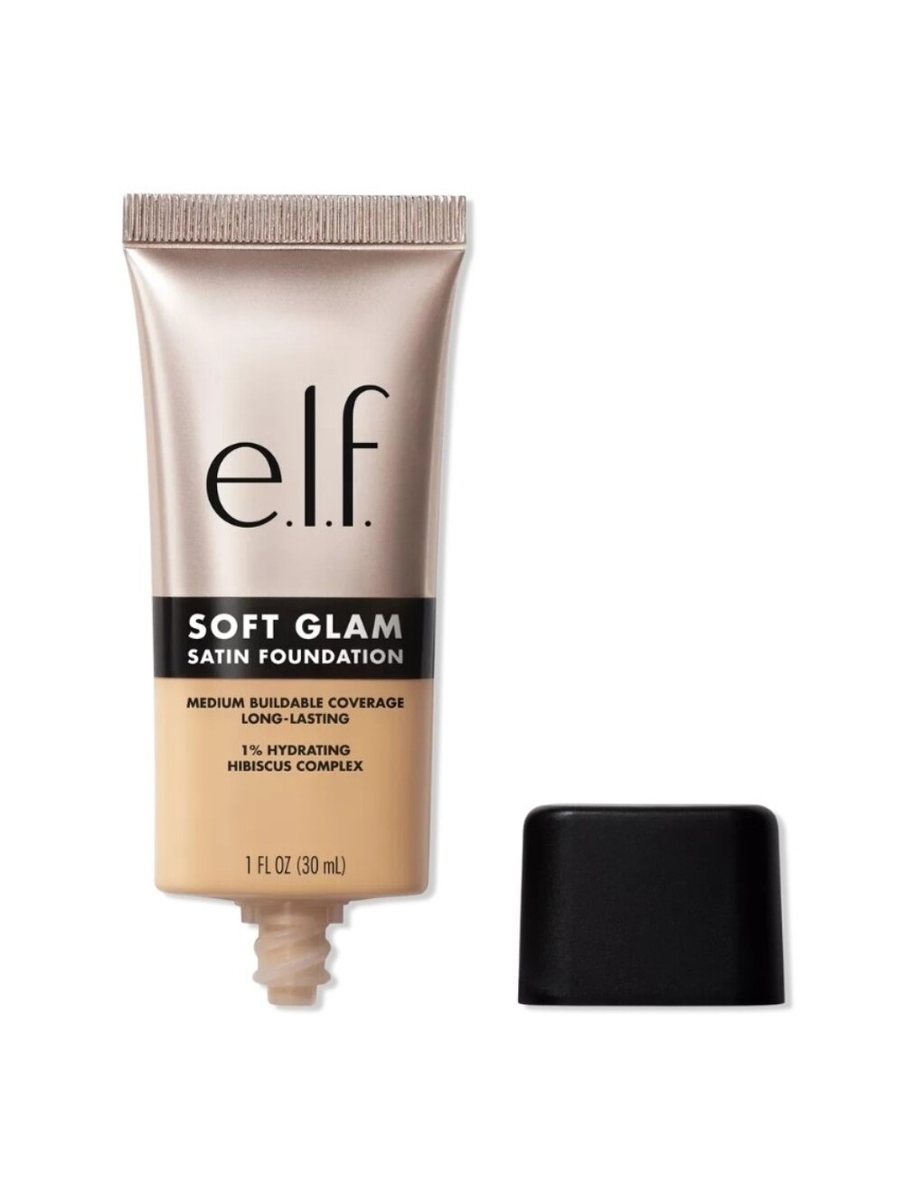 e.l.f. - Soft Glam Satin Foundation - Cream Shade Light Warm